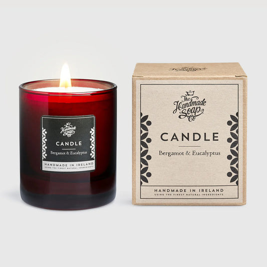 SOY CANDLE - BERGAMOT & EUCALYPTUS