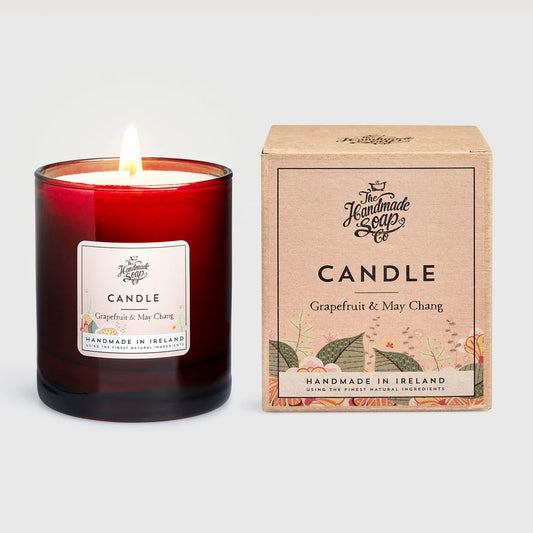 SOY CANDLE - GRAPEFRUIT & MAY CHANG